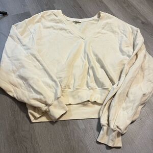 AGOLDE sweatshirt, cream, L
